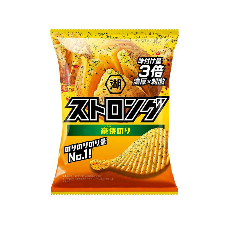 Koikeya STRONG Bold Seaweed Potato Chips 53g 53 g