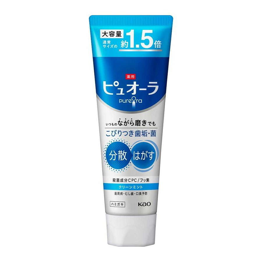 KAO PURE ORA Toothpaste Mint Large 170g 1 each