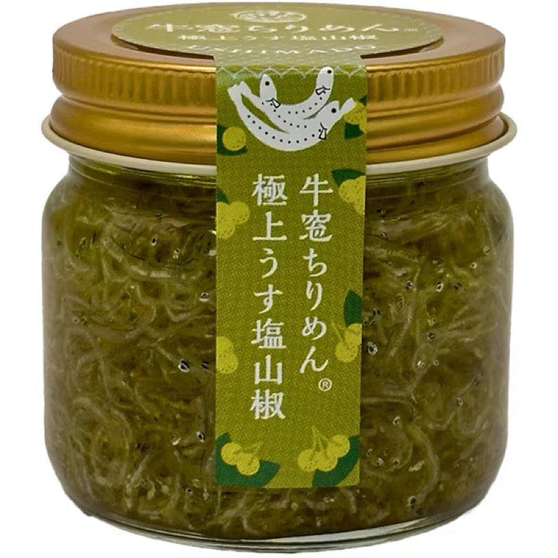 Hattori Suisan Ushimado Chirimen Light Salt Sansho 1 each