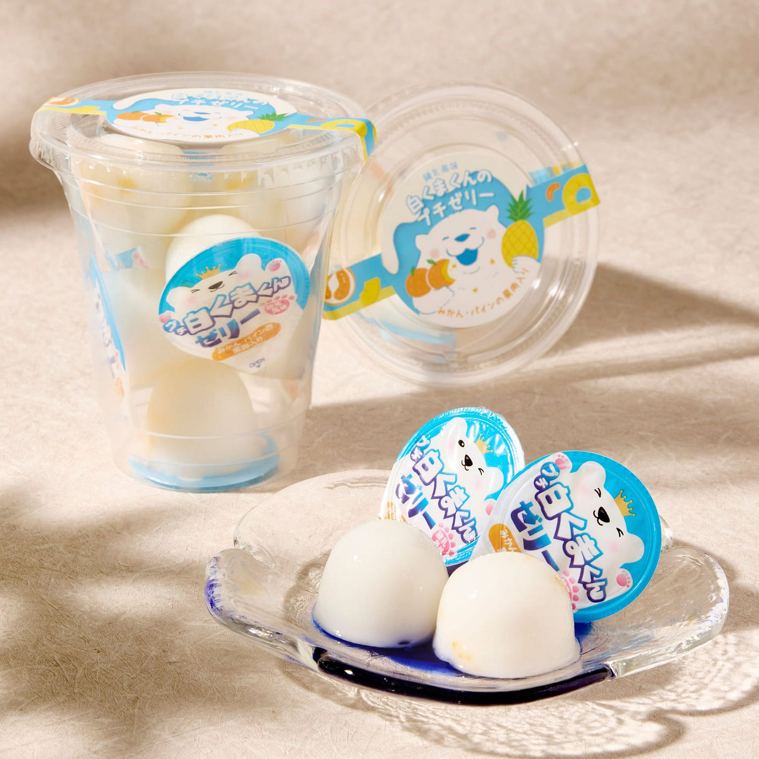 Shirokuma Shaved Ice Petit Jelly (7 pieces) 130 g