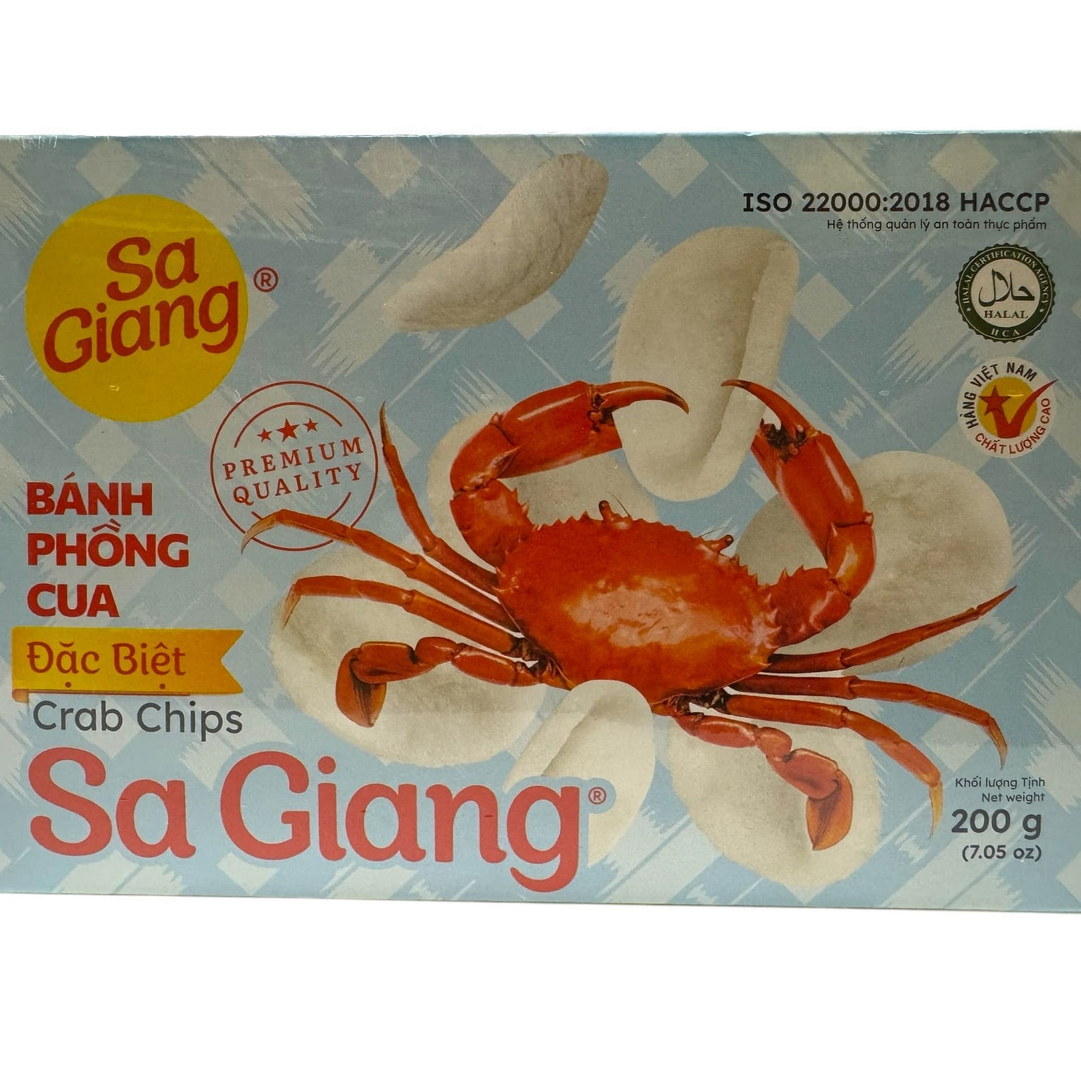 Sa Giang Shrimp (Crab) Chips - Crab Chips 200 g