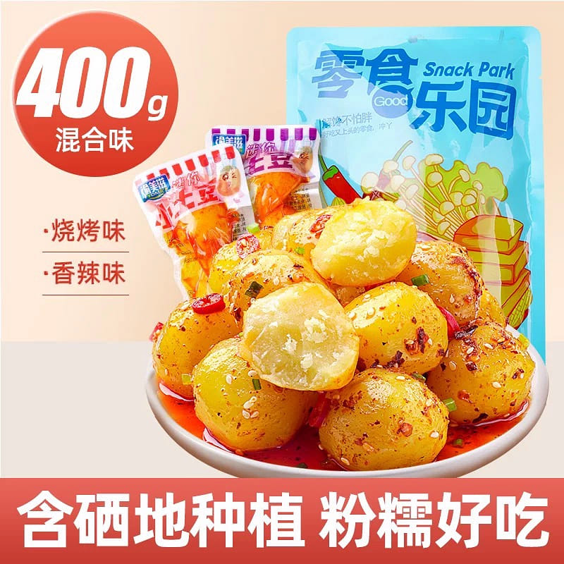 Spicy Roasted Potatoes Small Packaging Lower Meal Wolverine Small Potatoes 400 그램