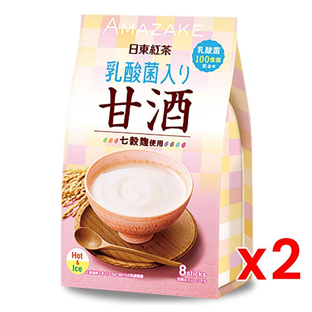 Nitto Tea Amazake with Lactic Acid Bacteria 8p x2 1 pack
