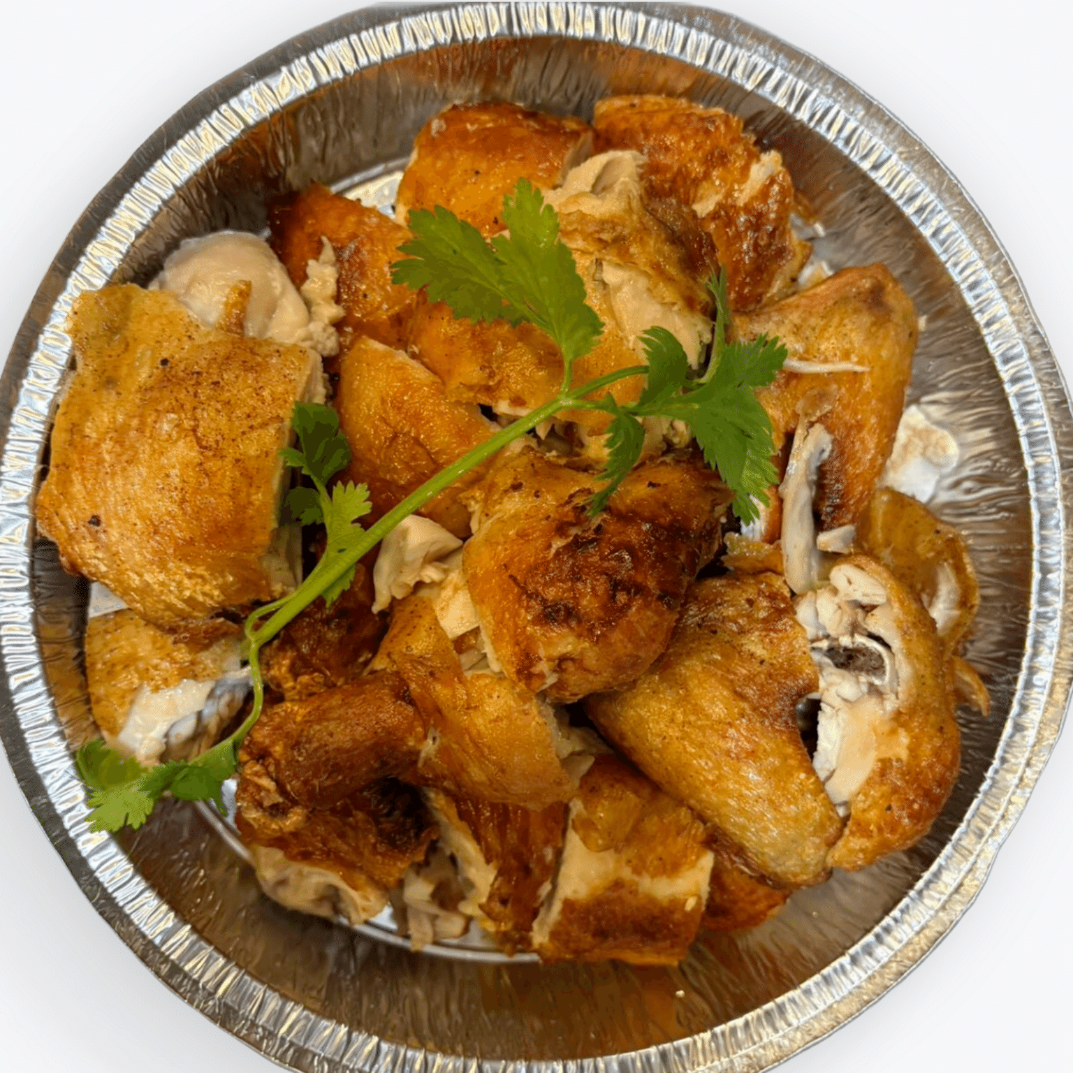 Hong Kong Style Crispy Roasted Chicken Half 1 개