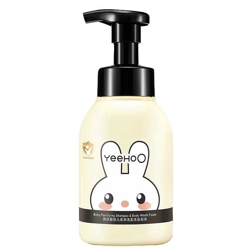 Baby body wash and shampoo two-in-one, 380g per bo 380 g