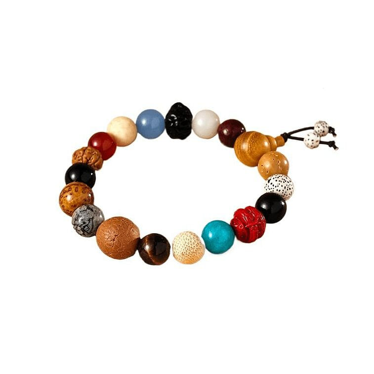 18 Seed Zodiac Bracelet Bodhi Snake 15cm 1 box