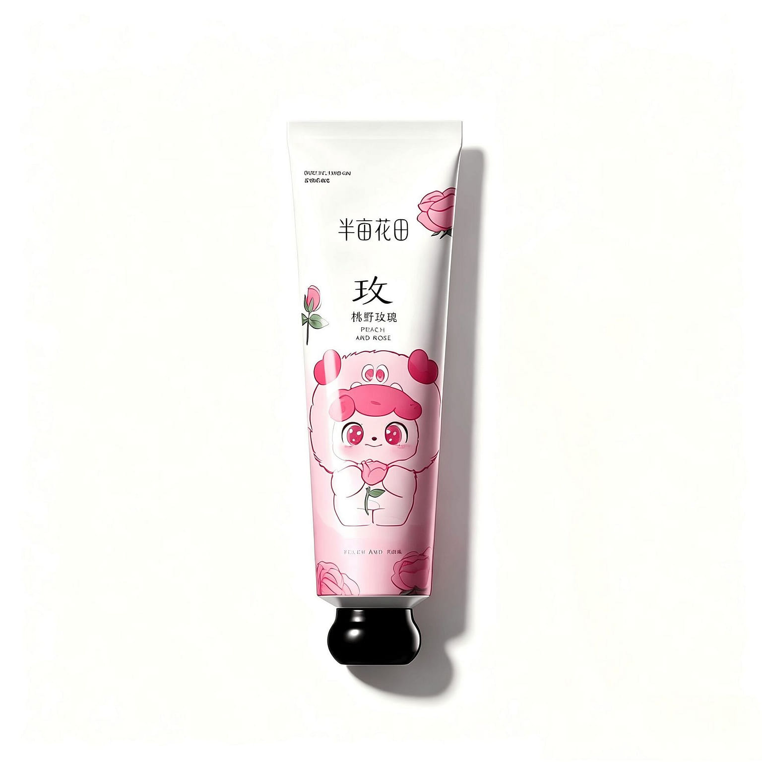 Essential Oil Fragrance Hand Cream#Peach And Rose 60 g