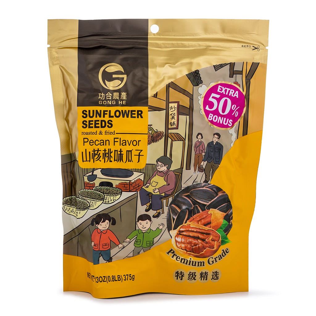 Hạt hướng dương GONGHE vị hồ đào 375 g
