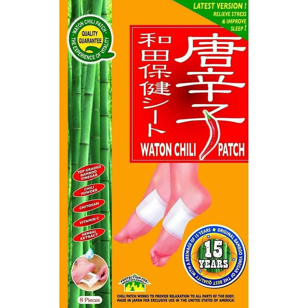 Waton Chili Foot Deep Cleansing Patch 4 온스