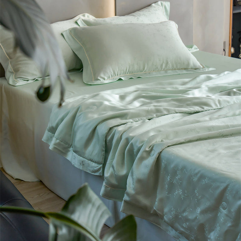 Tencel Tranquility Cooling Quilt Mint Green-King 2000 그램