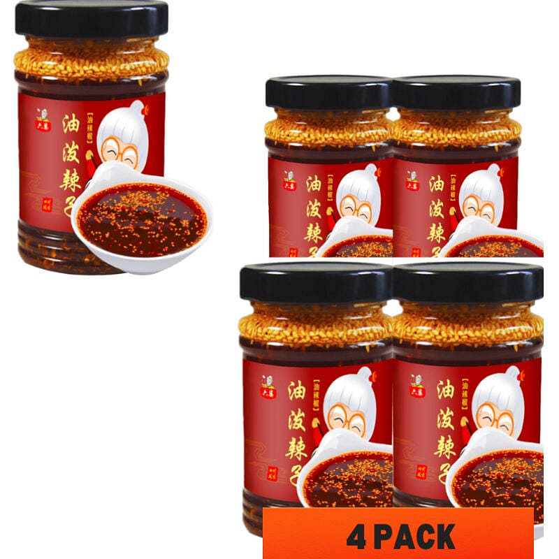 Liupo Oil Chili Oil of delicious double230g*4pcs 230 g