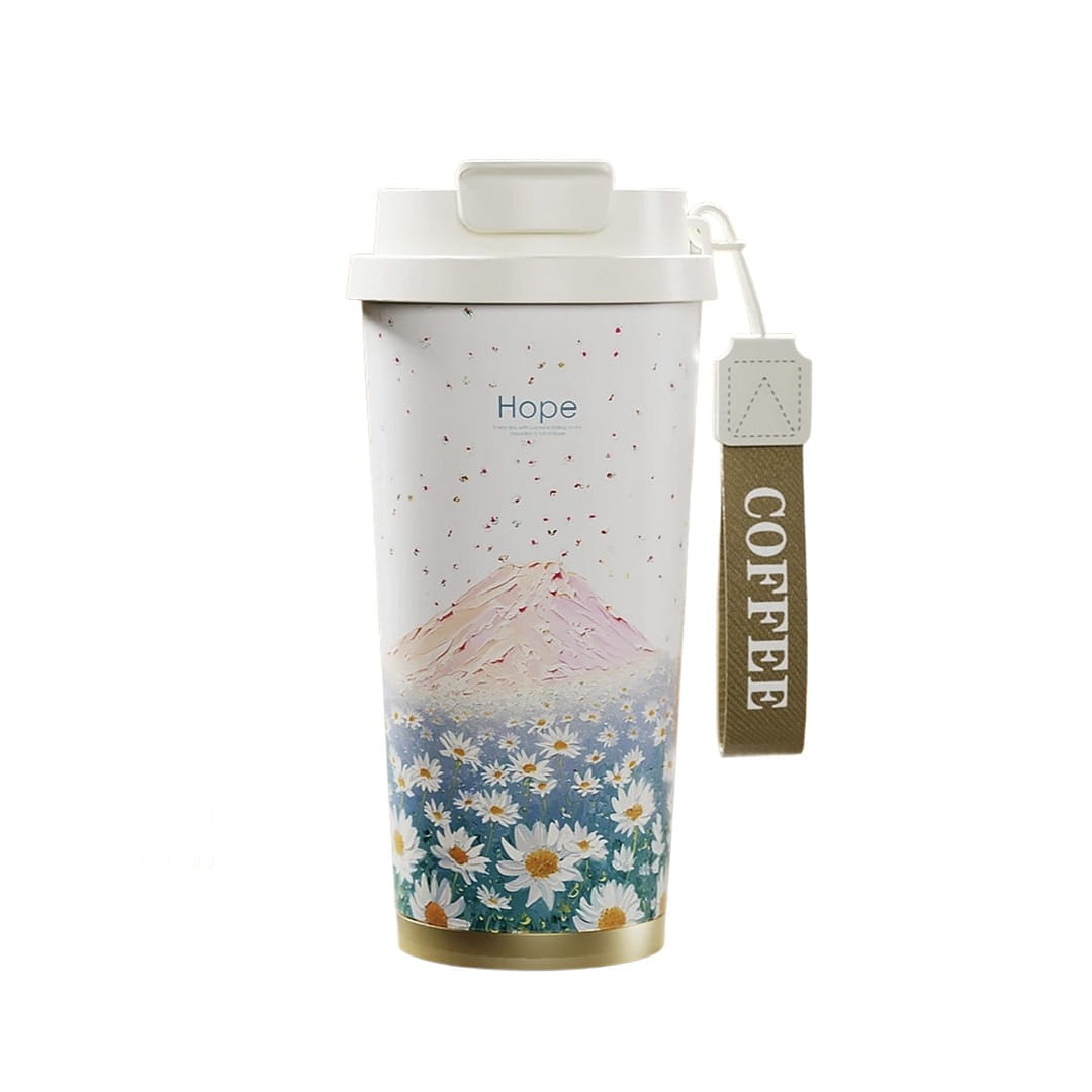 [Big car] Suction Cup Thermos Cup 520 밀리리터