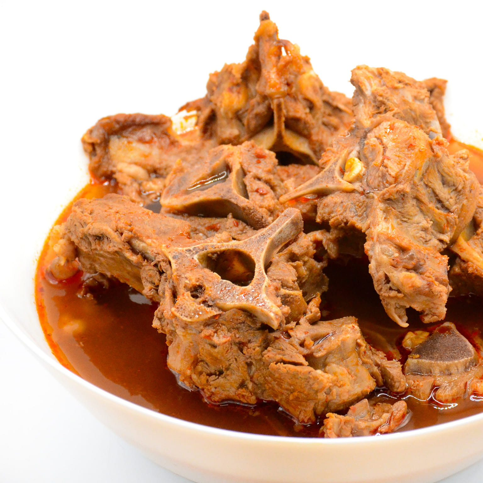 Red Broth Lamb Spine Pot 1750 그램