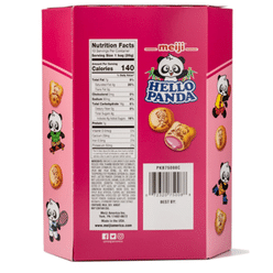 Meiji Hello Panda Cookies Strawberry Filling 9.1oz 1 each