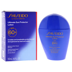 시세이도 여성용 Ultimate Sun Protector Lotion SPF 60 Plus - 1.6 oz 선크림 1.6 온스