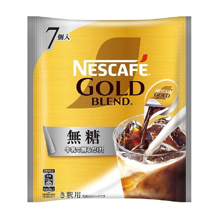 Get Nescafe Gold Blend Potion Unsweetened 7 Pieces Delivered