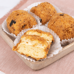 Meat Floss & Seaweed Cake 4 pieces 1 each