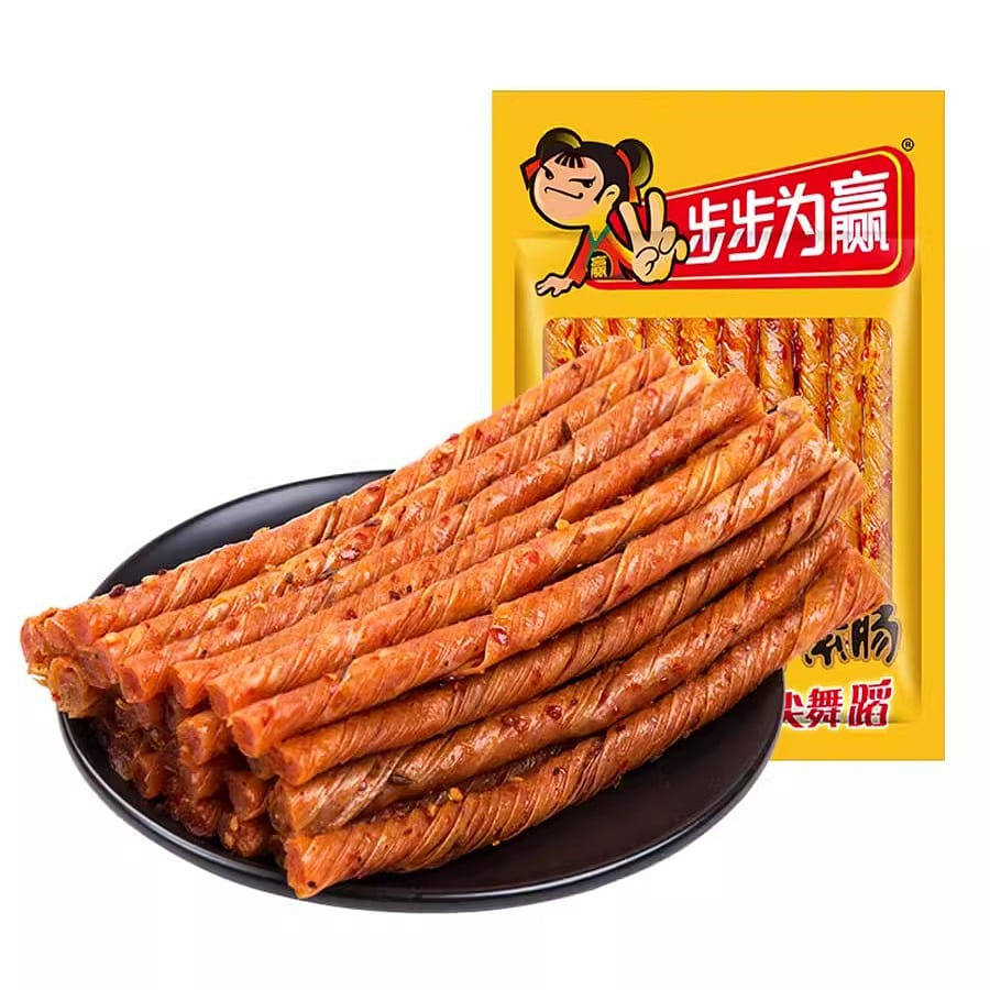 Step by Step Beef Juice Veggie Sausage 50g*5pcs Soya Bean String Chili Snacks 250 그램