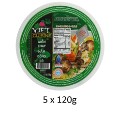 Viet Cuisine Shiitake Mushroom Instant Bean Thread Noodles pack of 5 1 each