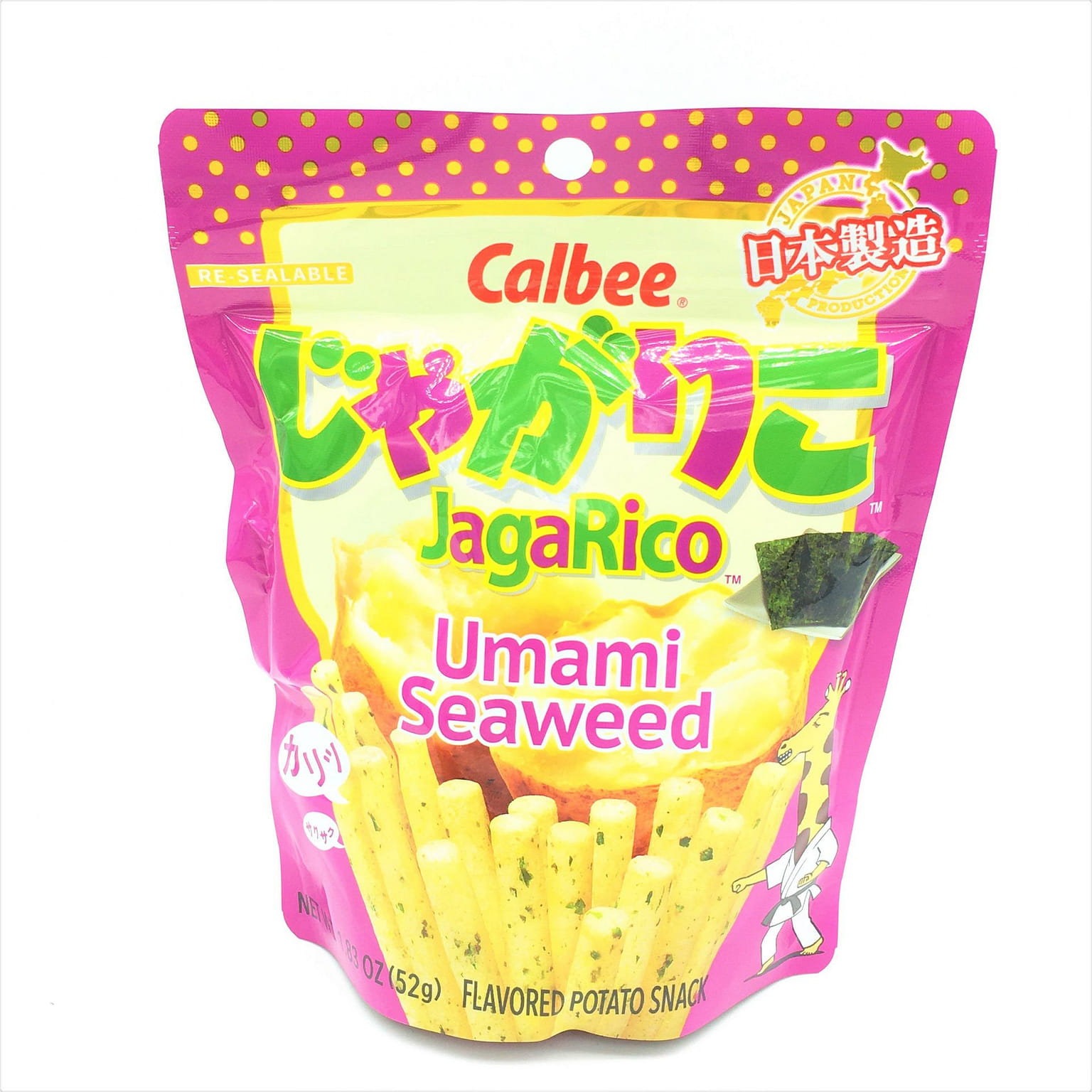 Calbee Jagarico Umami Seaweed 52 g 1 개