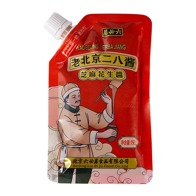 Liubiju Beijing traditional stone mill Erba sauce is packed in bags 158 그램