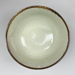 Made-in-Japan Wasabi Ramen Soba Udon Noodle Light Green Bowl, 6.65" dia., 30 oz 1 each