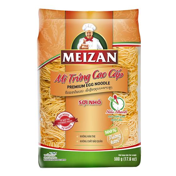 weee_dried_Meizan Thin Round Egg Noodle 500 g