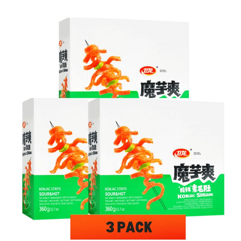 Weilong Moyushuang Spicy Sour Pickled Chili Flavor 360 g