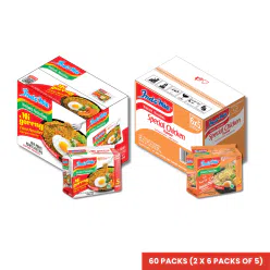Indomie Original Fried + Special Chicken 2x30 Pack 1 count*60 pack