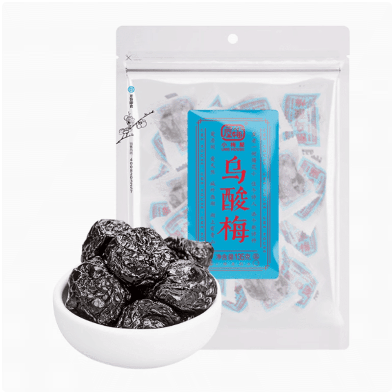 Xiaomeiwu Black Sour Plum 135g 135 กรัม
