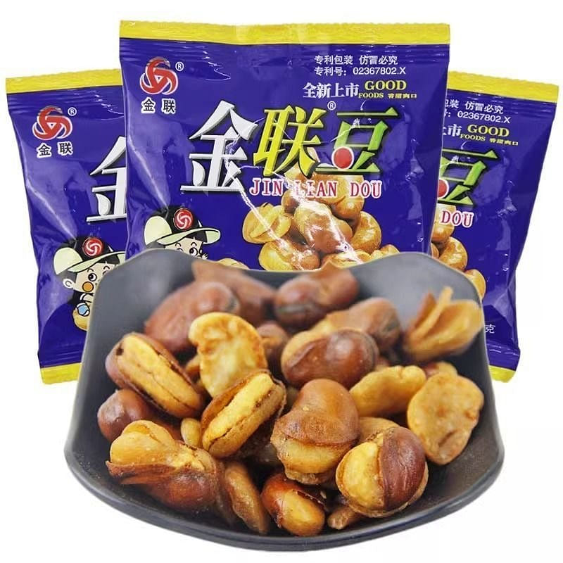 Jinlian Spicy Broad Beans and Orchid Beans 20 g*10 pack