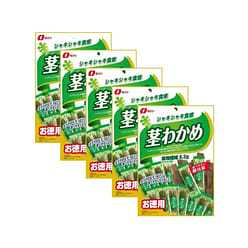 NATORI Kuki Wakame Seaweed Stem Snack 105g*5 bag 1 each