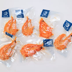 Prawn Seafood snack Fitness food Low Fat 150 g