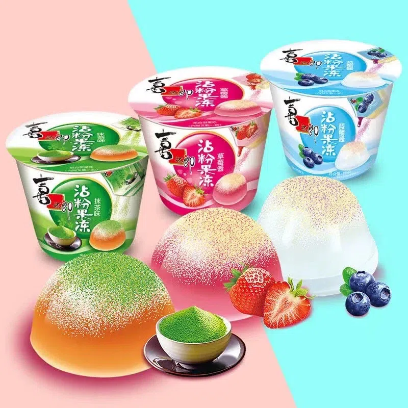XiZhiLang Dipping Powder Jelly Blueberry Jam Flavor 135 g