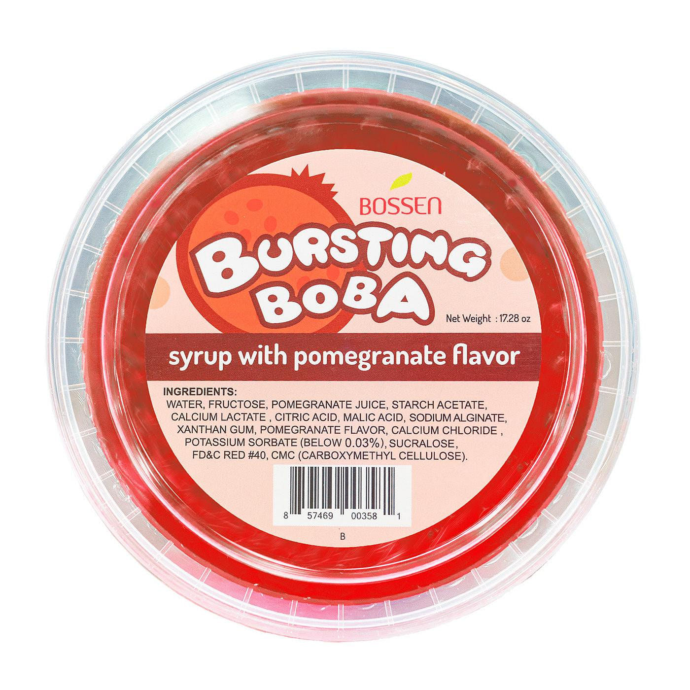 Pomegranate Bursting Boba Mini 490 그램