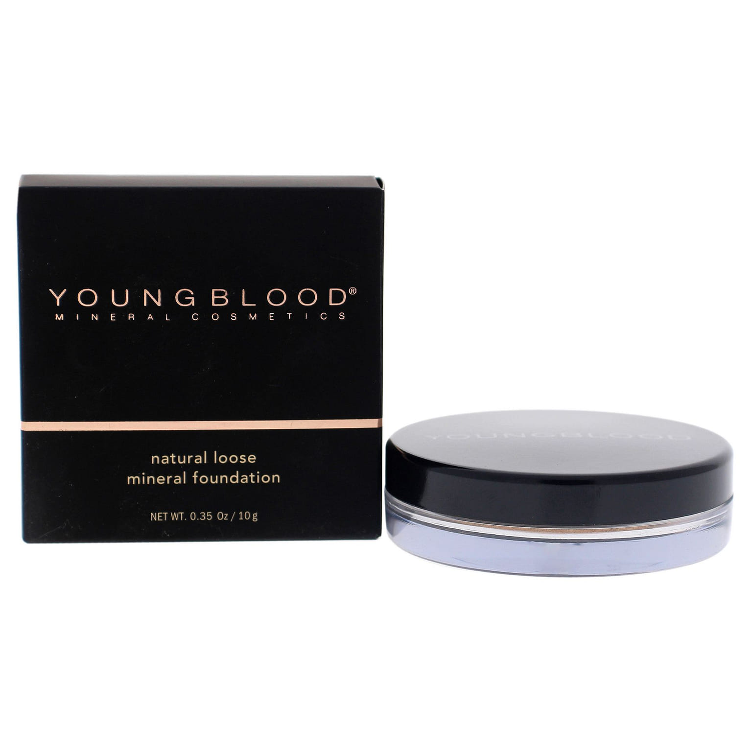 영블러드(Youngblood)의 여성용 내추럴 루스 미네랄 파운데이션 - 허니향 - 100ml (0.35oz) 0.35 온스