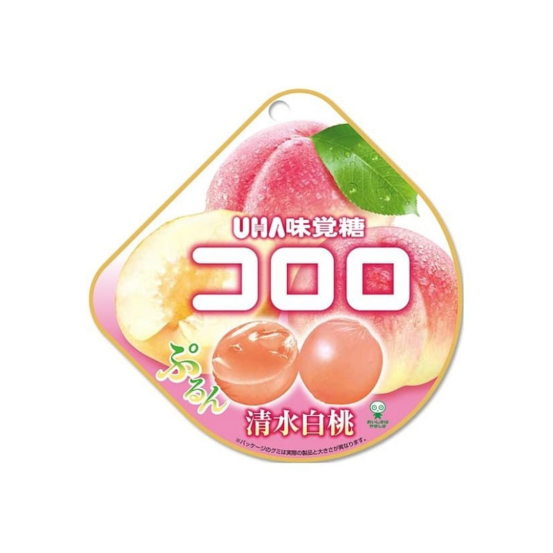 UHA Mikakuto Shimizu White Peach 40g 1 each