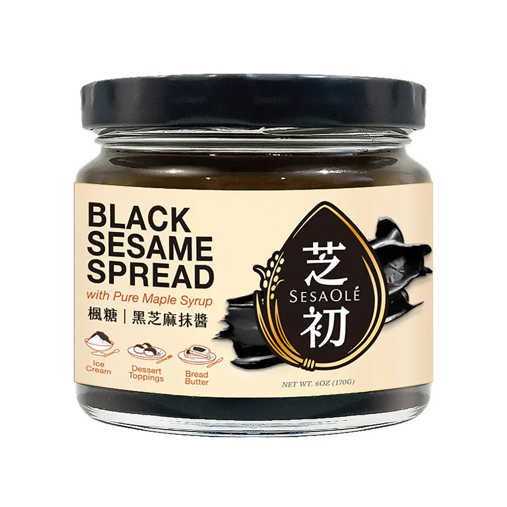 SESAOLE Maple Black Sesame Spread 170 그램