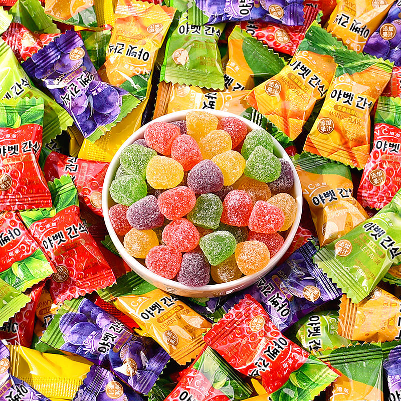 Mixed flavor acorn candy 400g 400 g