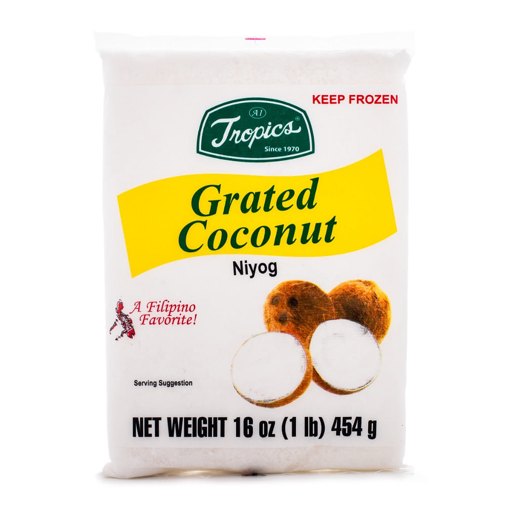 Tropics Grated Coconut, Frozen 454 g