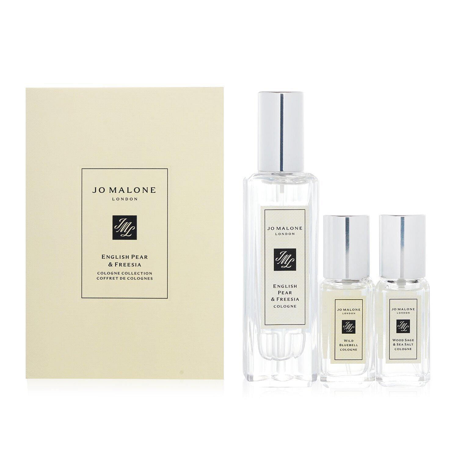 Jo Malone English Pear & Freesia Coffret: EP & F Cologne ml +Wood Sage & Sea Salt Cologne ml +Wild Bluebell Cologne ml LFCM 3pcs 3 each