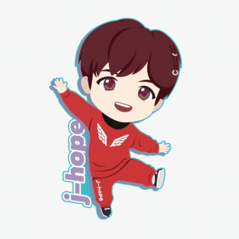BTS TINYTAN Soft Mascot Magnet J-Hope 0 파운드