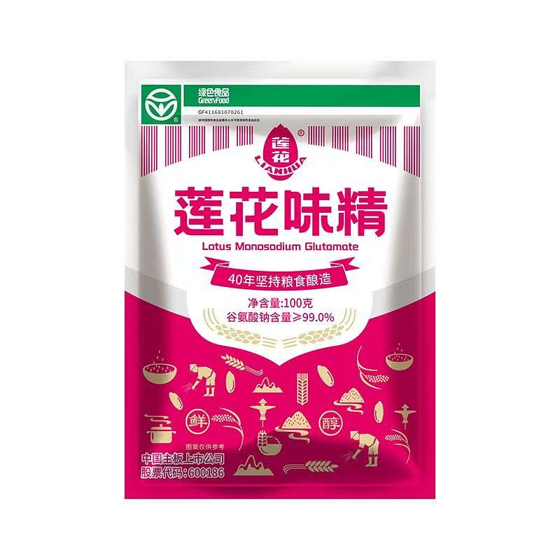 莲花味精纯味精100g 100 克