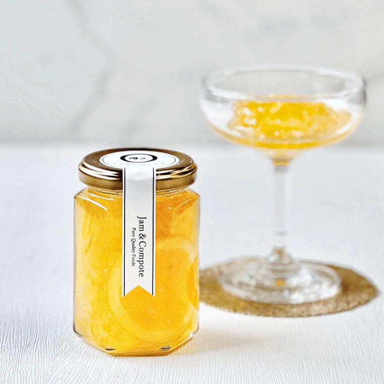 Kobe Black Tea Tarumasa Lemon Marmalade 160g 1 bottle