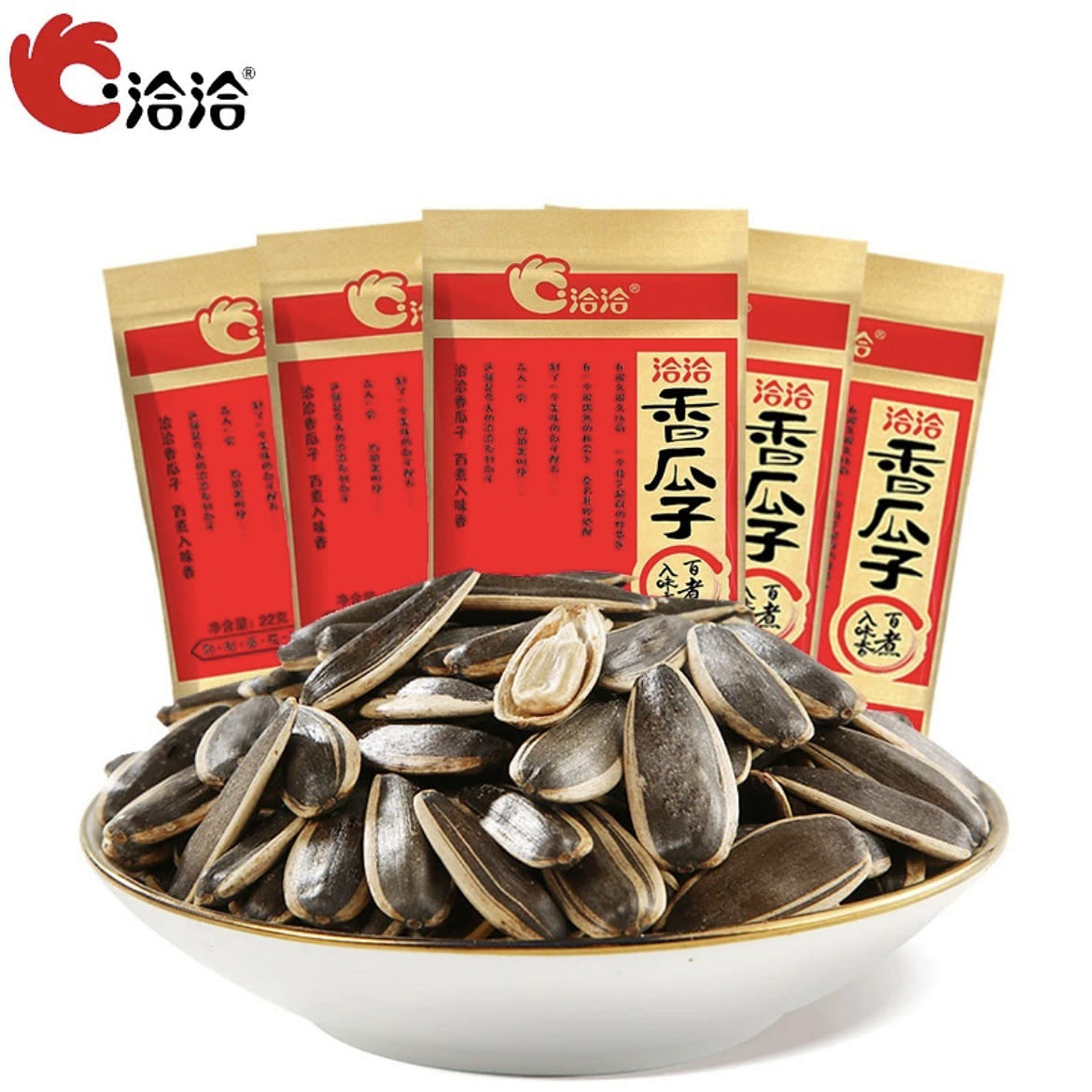 Cha Cha fragrant melon seeds classic five spice original flavor snack food 110 그램