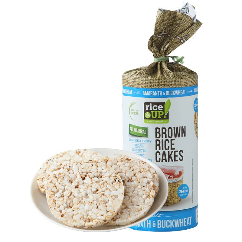 Rice Up Brown Rice Cakes (Buckwheat) 1pc 120 g