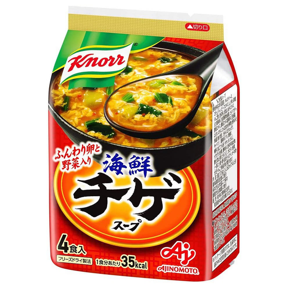 AJINOMOTO Knorr Seafood Jjigae Soup 4 packs 1 ส่วน