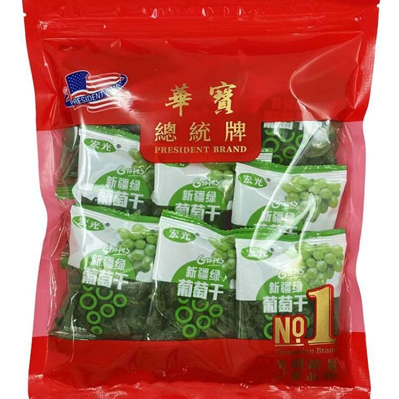 President Brand Xinjiang Green Raisins 280 g