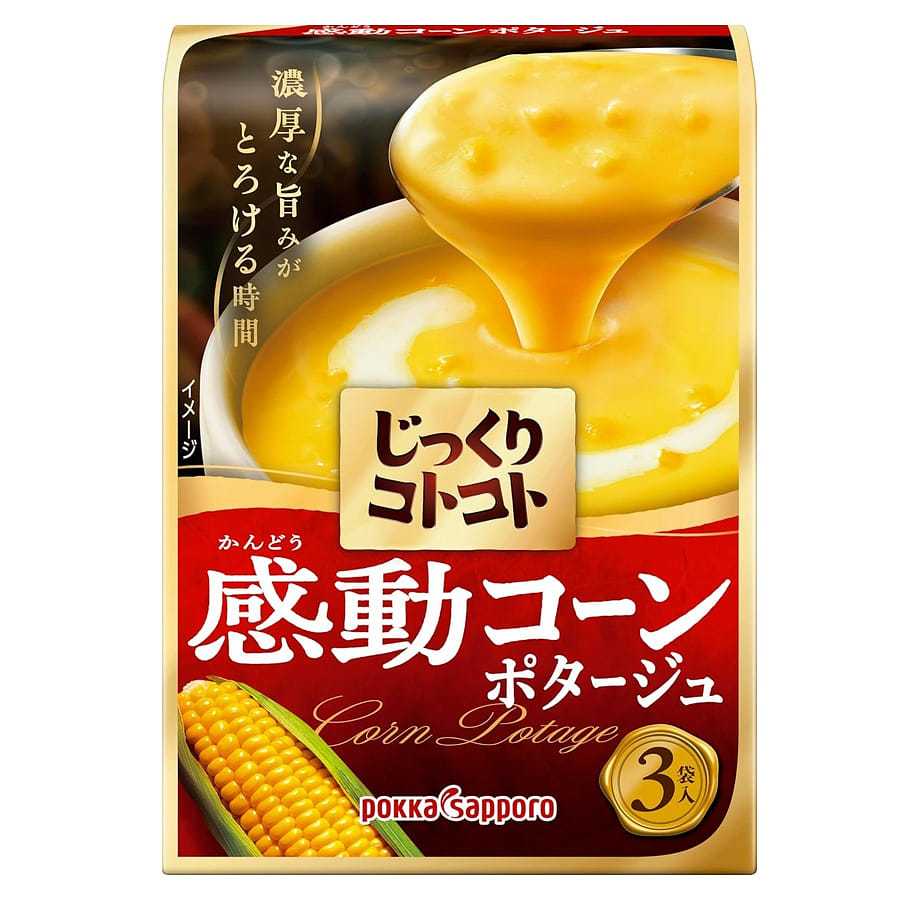 Thick Hokkaido Corn Cream Soup Instant Soup 3pcs/ 1 케이스