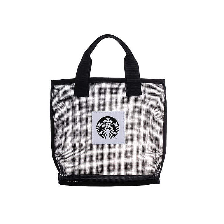 Taiwan Starbucks Black Tote Bag 24x14x23.5cm 1 ส่วน